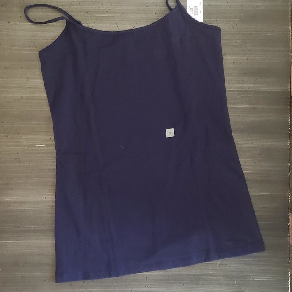 LOFT Outlet Brand Navy Spaghetti Strap Tank Top